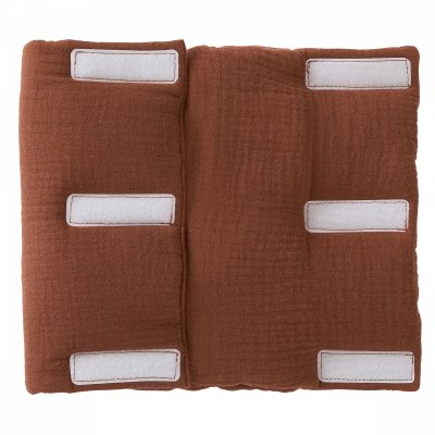 Protège barreaux tour de lit modulable respirant toffee