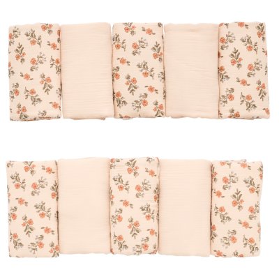 Protège barreaux tour de lit modulable et respirant - secret cottage