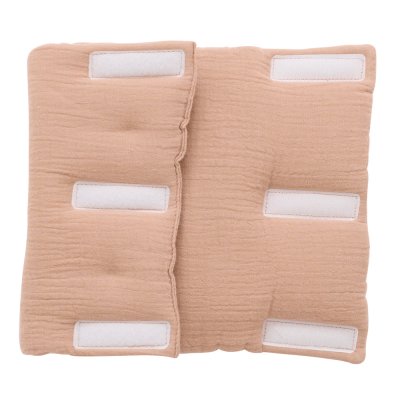 Protège barreaux tour de lit modulable respirant respirant mocha