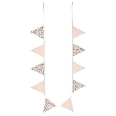 Guirlande fanion liberty / beige - afternoon tea