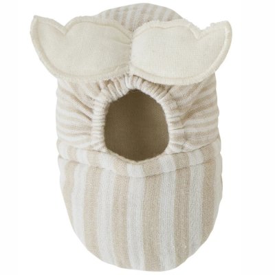 Chaussons avec ailes d'ange 0-6 mois rayé galet