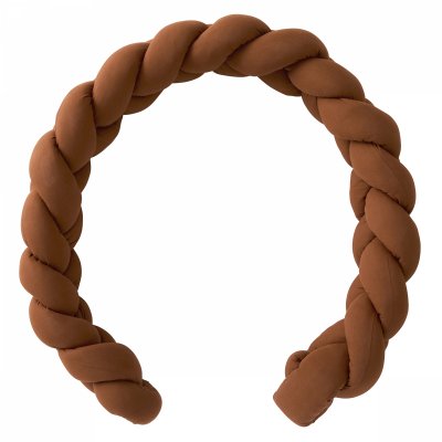 Tour de parc tressé ouatiné toffee