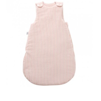 Gigoteuse soft stripes vieux rose 0-6 mois
