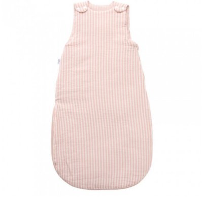 Gigoteuse soft stripes vieux rose 6-18 mois