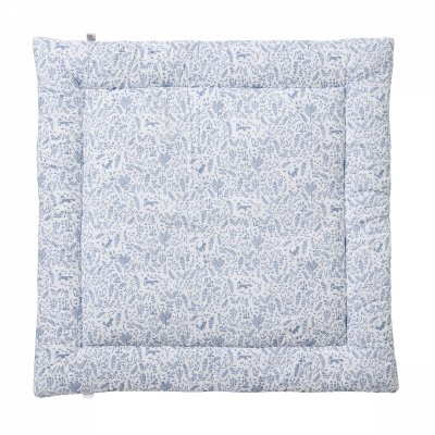 Tapis de jeu réversible blanc / imprimé forêt - forêt enchantée