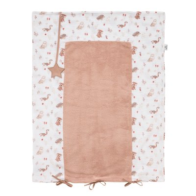 Housse de matelas à langer 60 x 80 cm - cosy forest