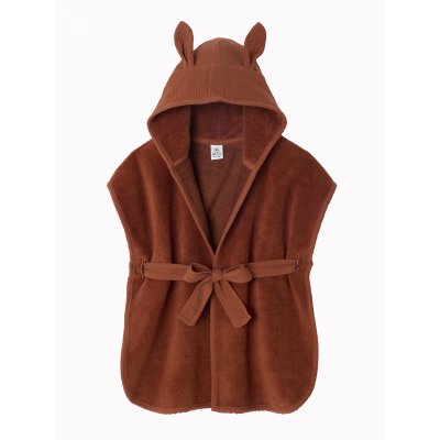 Peignoir éponge 2-4 ans toffee