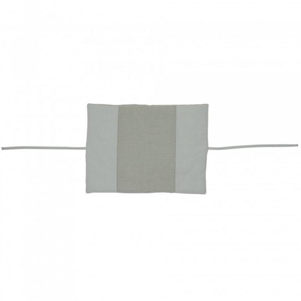 Protège carnet de santé gaze de coton vert de gris Bb&co