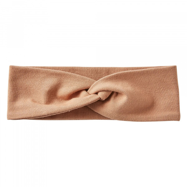 Bandeau large turban - cassonade Bb&co