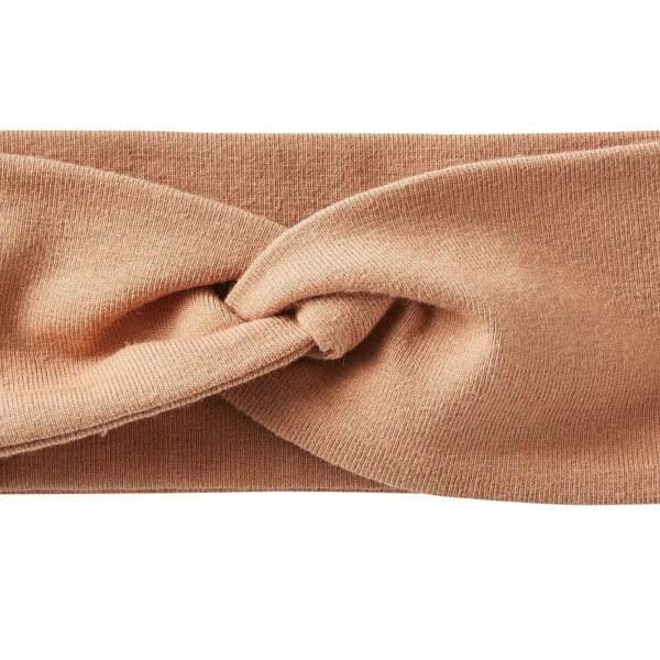 Bandeau large turban - cassonade Bb&co