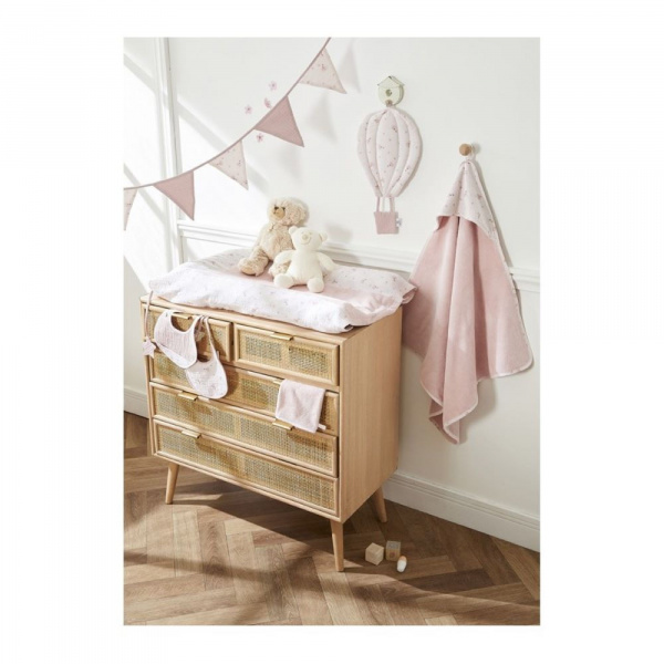 Décoration murale montgolfière lovely blossom Bb&co