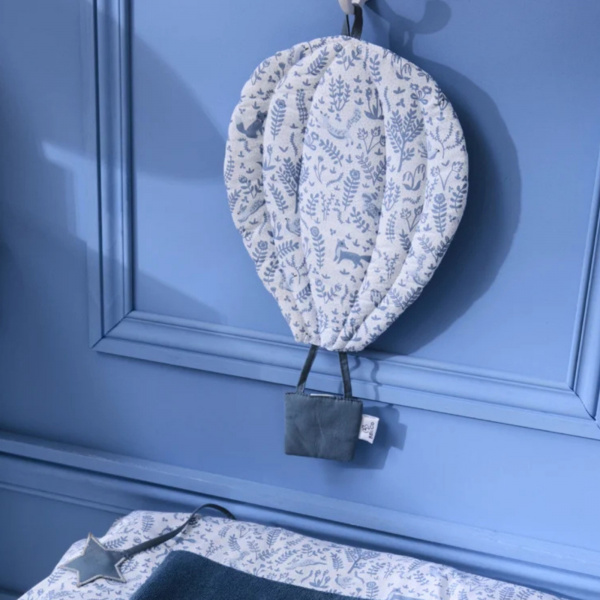 Décoration murale montgolfière liberty / beige - afternoon tea Bb&co