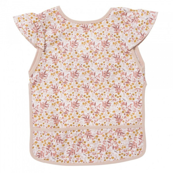 Bavoir imperméable carreaux bleus 6-24 mois Bb&co