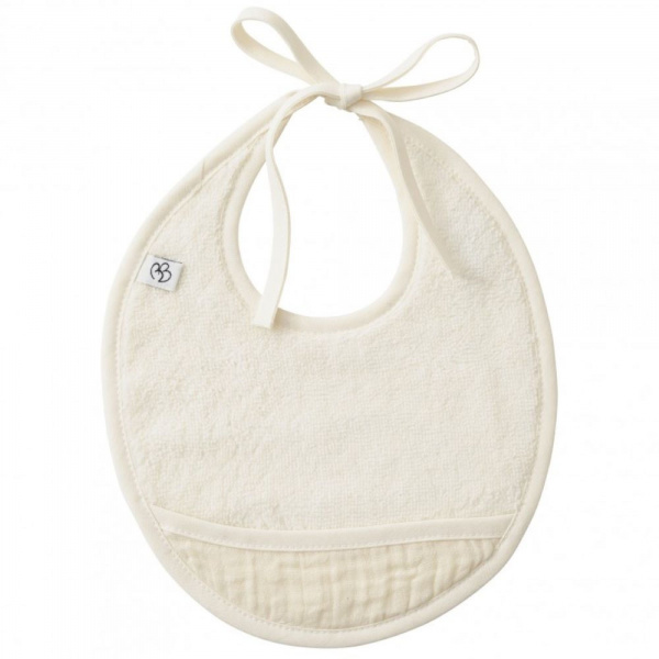 Bavoir naissance éponge mousse de lait Bb&co