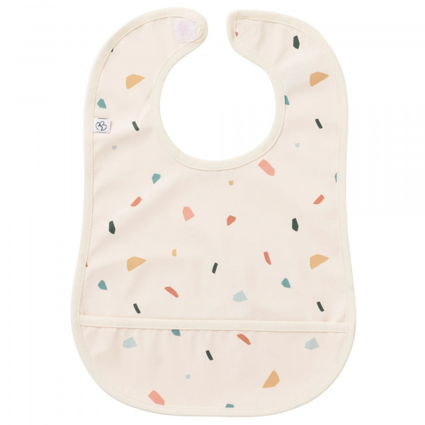 Bavoir imperméable terrazzo Bb&co