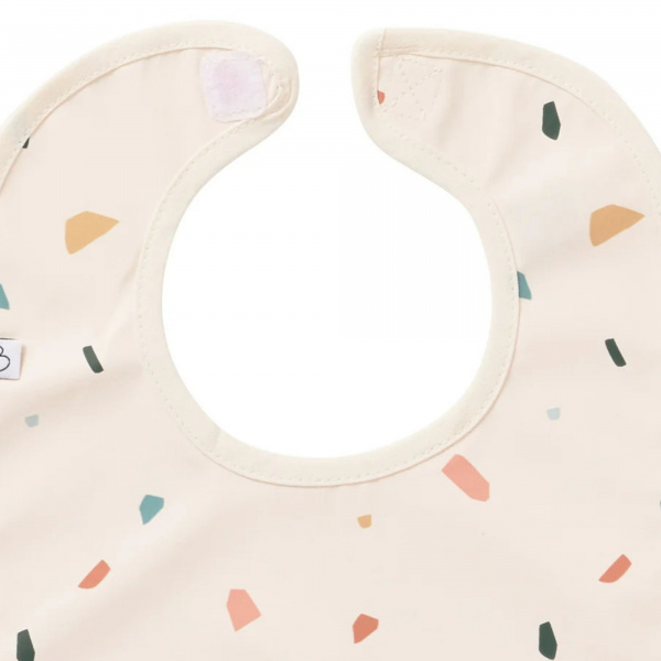 Bavoir imperméable terrazzo Bb&co