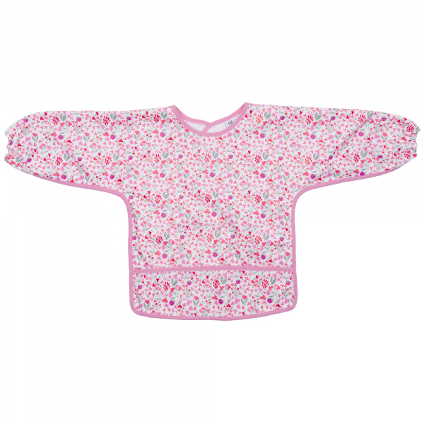 Bavoir tablier col claudine imperméable - liberty 6/24 mois Bb&co