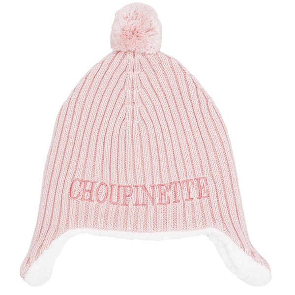 Bonnet péruvien bébé doublé sherpa choupinette 12 à 36 mois Bb&co