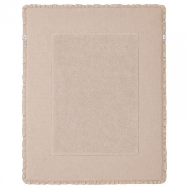Tapis de parc réversible 75 x 95 cm brume de lin Bb&co