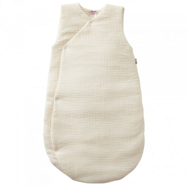 Gigoteuse kimono gaze de coton hiver 6-18 mois mousse de lait Bb&co