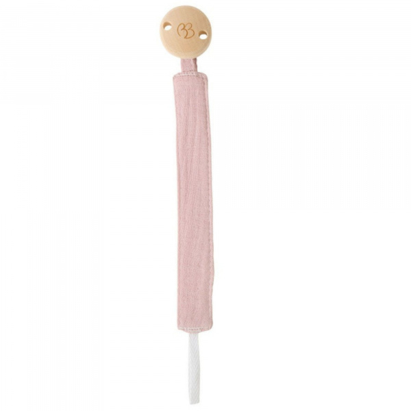 Attache-sucette gaze de coton pétale Bb&co