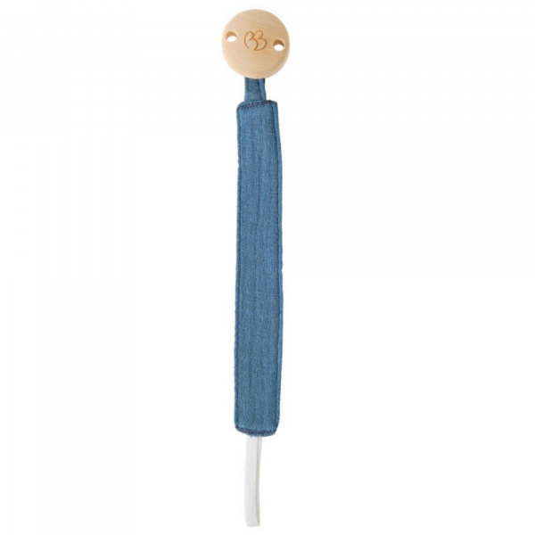 Attache-sucette gaze de coton pétale Bb&co