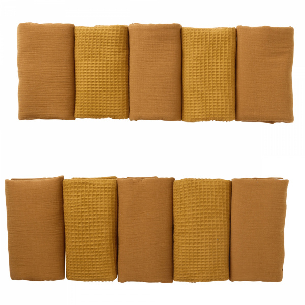 Protège barreaux tour de lit modulable respirant mousse de lait Bb&co