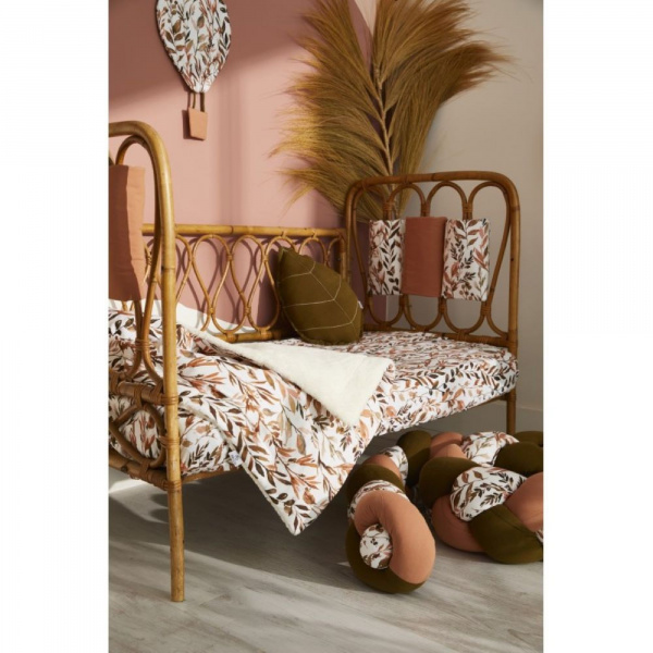 Coussin feuille caramel forest Bb&co