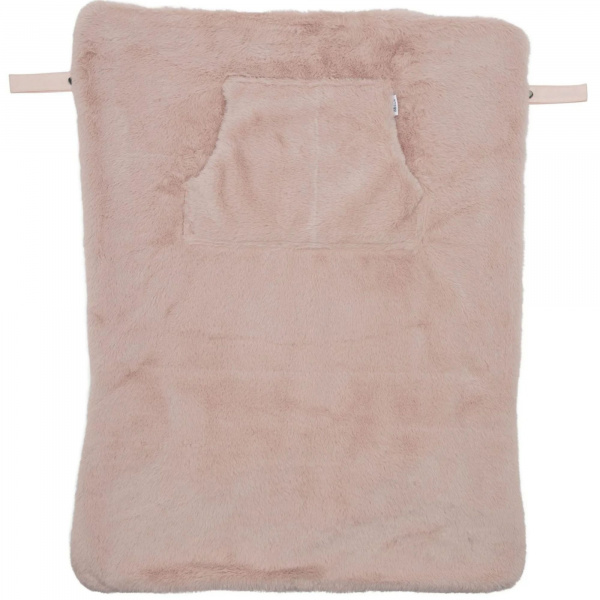 Couverture nomade fausse fourrure angora - pétale Bb&co
