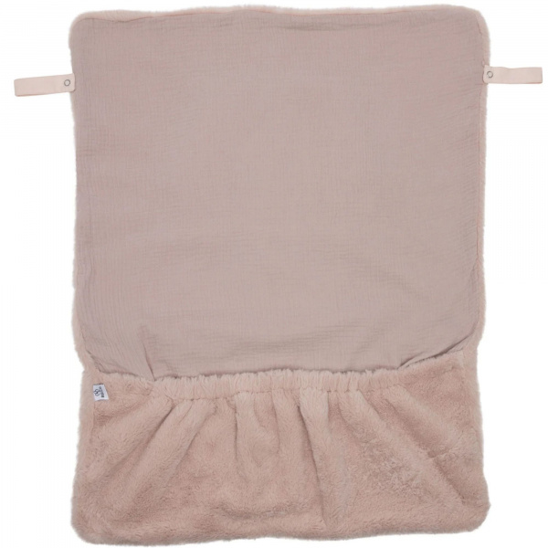 Couverture nomade fausse fourrure angora - pétale Bb&co