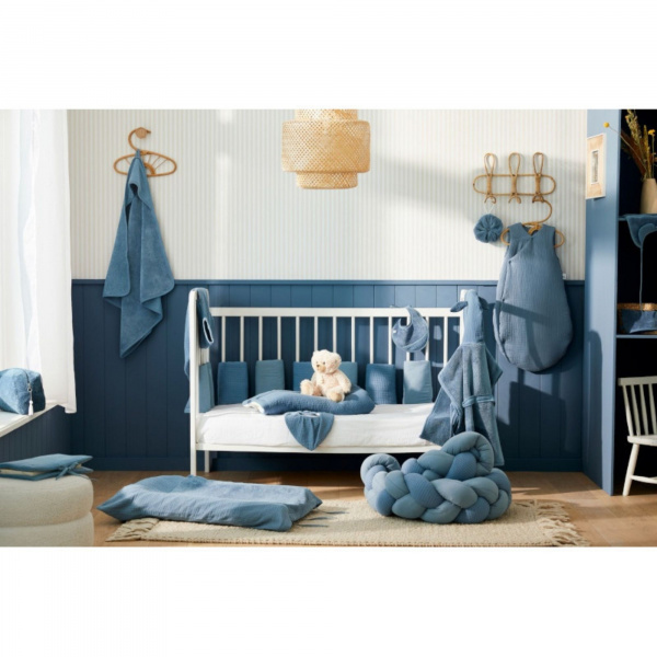 Couverture polaire doublée biscuit Bb&co