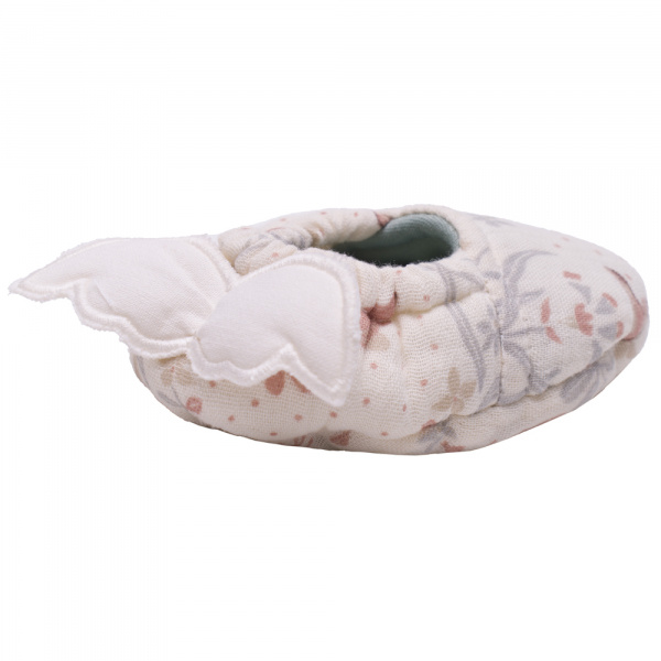 Chaussons ailes d'ange 0-6 mois imprimé jardin enchanté Bb&co