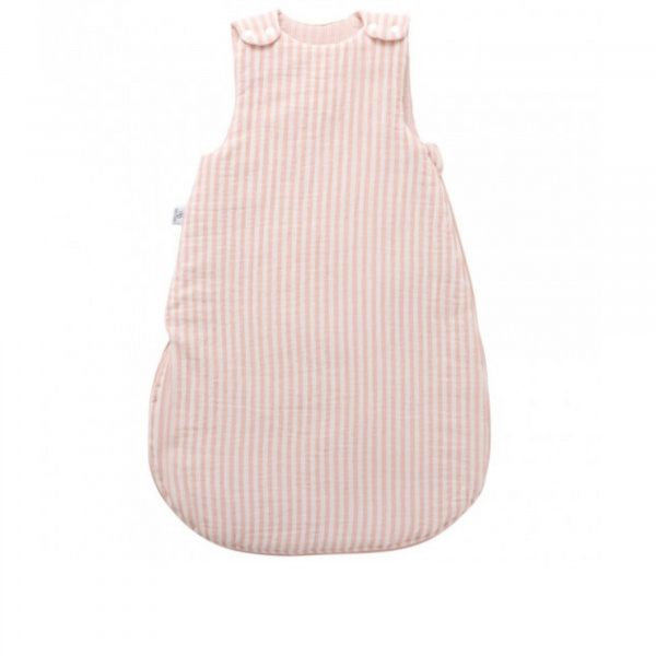 Gigoteuse soft stripes vieux rose 0-6 mois Bb&co