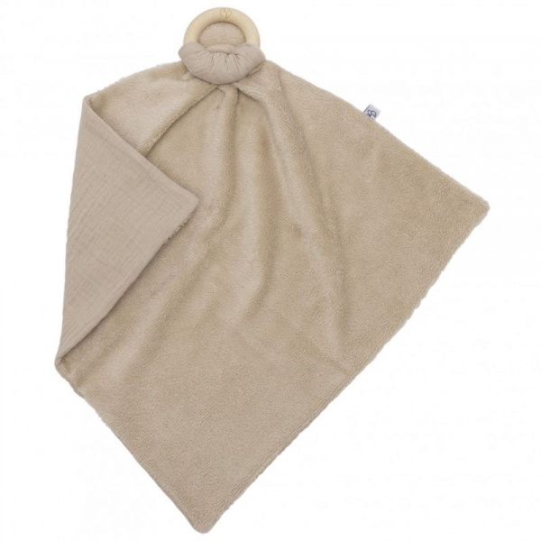 Doudou anneau de dentition biscuit Bb&co