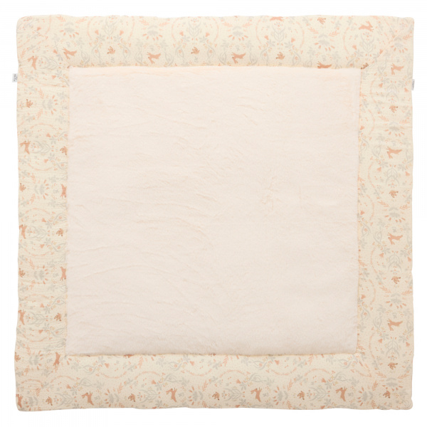 Tapis de jeu reversible /fond de parc - jardin enchanté Bb&co