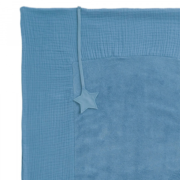 Housse de matelas à langer 60 x 80 cm - pierre bleue Bb&co