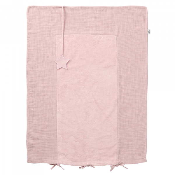 Housse de matelas à langer 60 x 80 cm - pierre bleue Bb&co