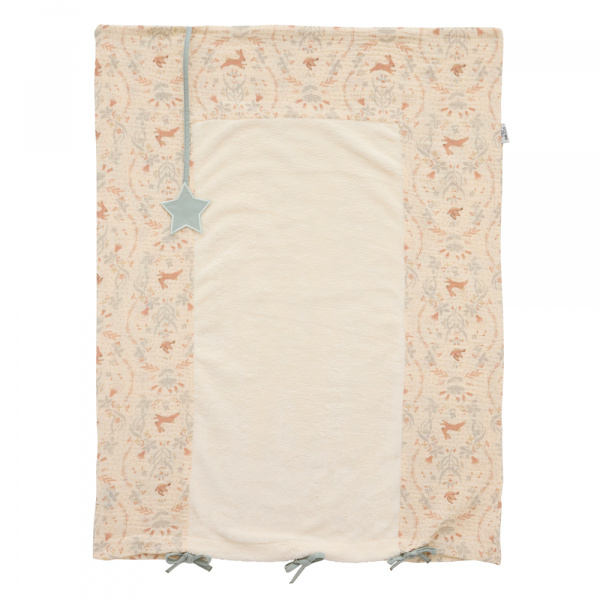 Housse de matelas à langer 60 x 80 cm - jardin enchanté Bb&co