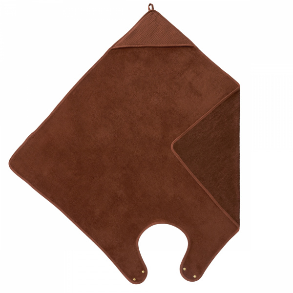 Cape de bain tablier en bambou - toffee Bb&co