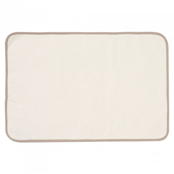 Matelas à langer nomade coton gaufré latte Bb&co