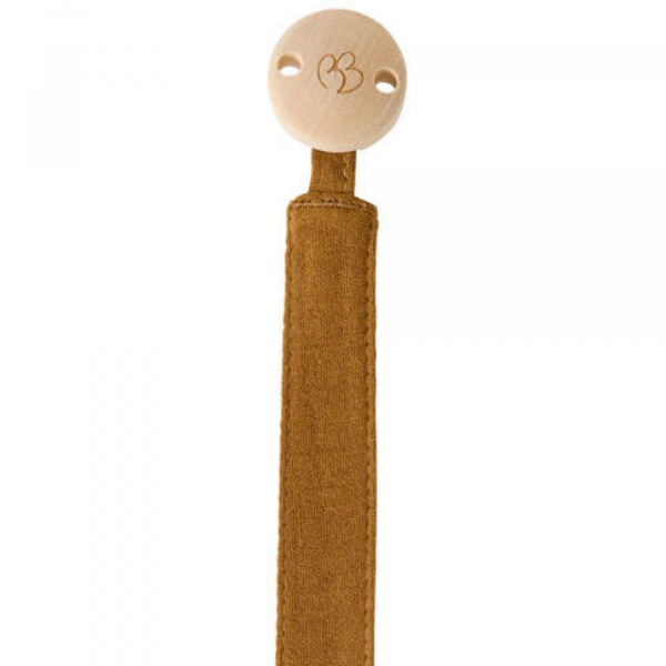 Attache-sucette gaze de coton pétale Bb&co