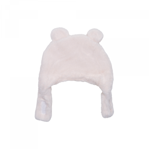 Bonnet ours en fausse fourrure angora 12/18 mois Bb&co