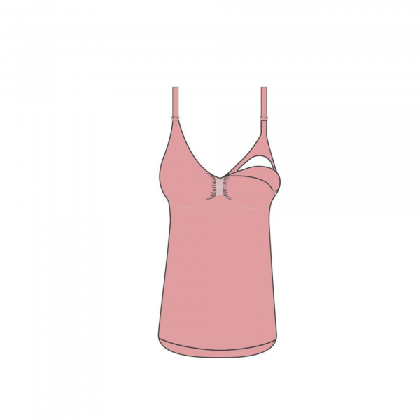 Top d’allaitement gainant seamless eco honey beige taille s Carriwell