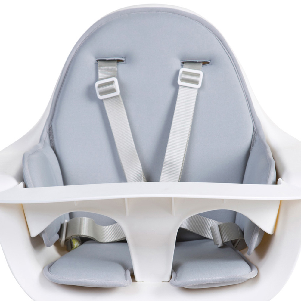 Coussin de chaise haute evolu neoprene gris de Childhome sur allobébé