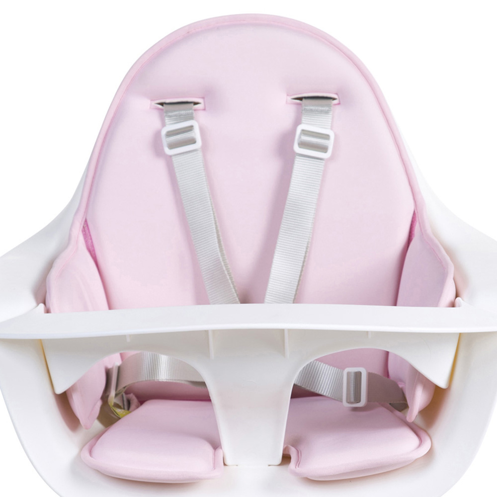 Coussin Réducteur CHILDHOME Pour Chaise Haute Evolu/Evowood - Effet Cuir - Nude
