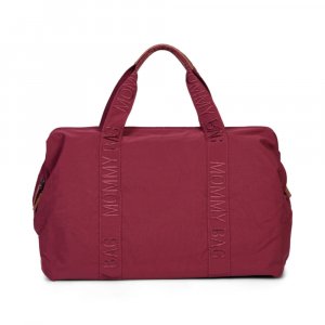 Sac à langer mommy bag signature urban bordeaux Childhome