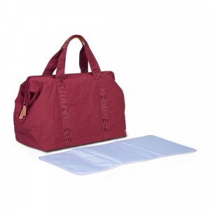 Sac à langer mommy bag signature urban bordeaux Childhome