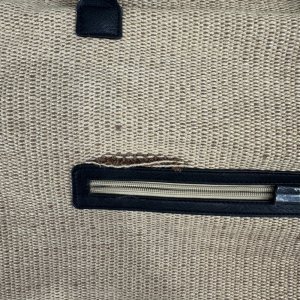 Les imparfaits - sac à langer mommy bag raffia Childhome