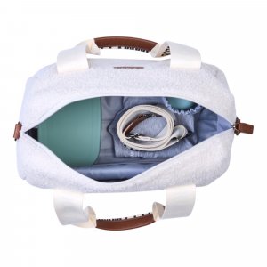 Sac à langer mommy club signature teddy ecru Childhome