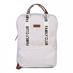 Sac à dos à langer family club signature teddy ecru Childhome